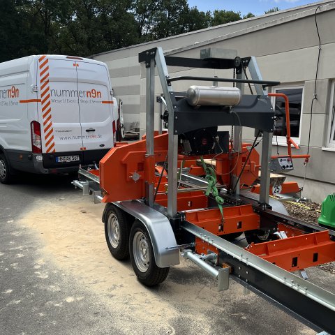 Mobiles Sägewerk Mobiles Sägewerk